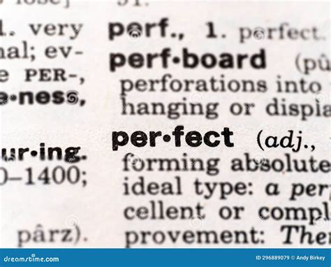 meaning of the word perfected.